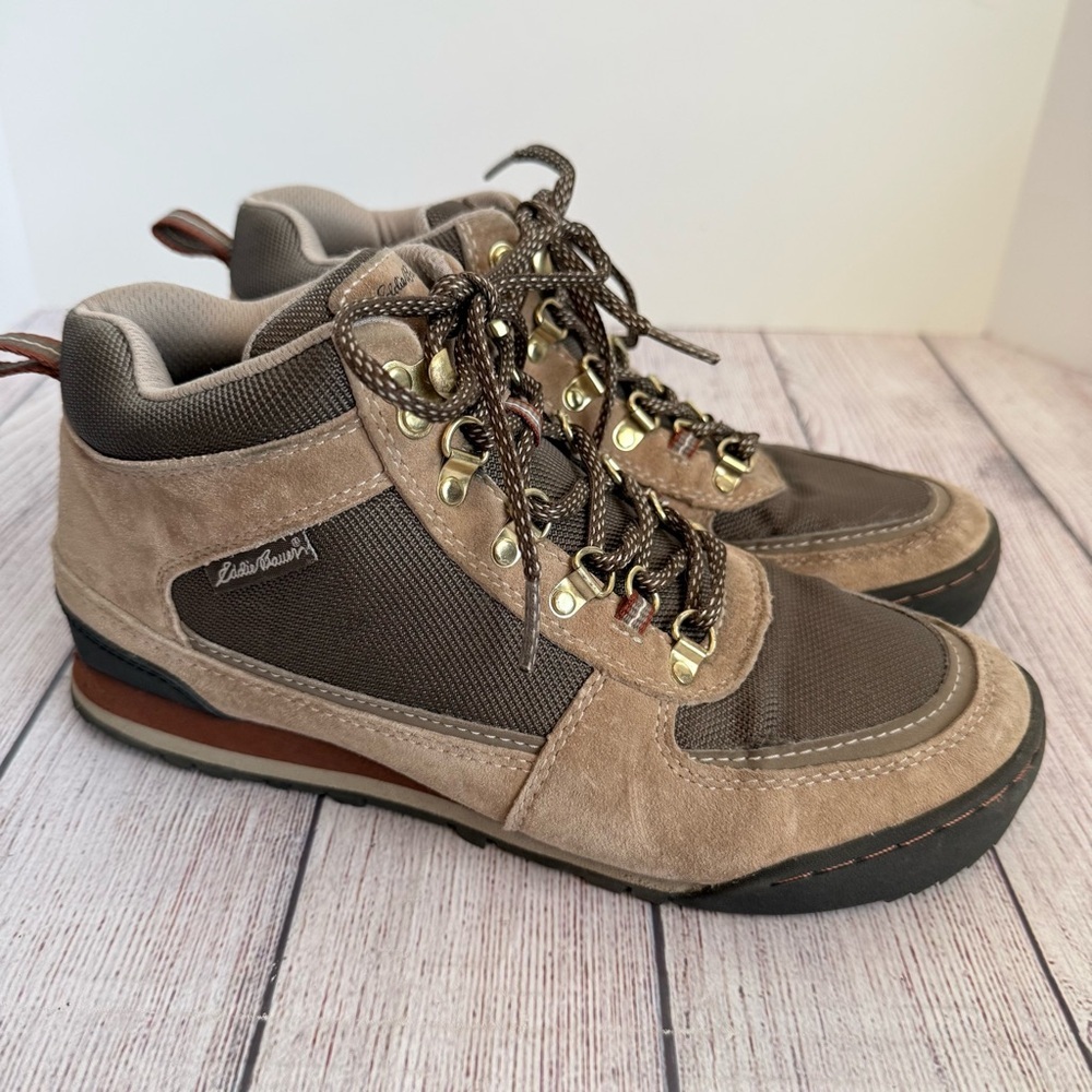 EDDIE BAUER Brown Hiking Boots 8